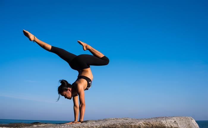 Airplane Yoga