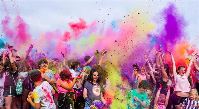 Worlds Best Holi Celebrations