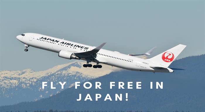 Fly For Free in Japan!